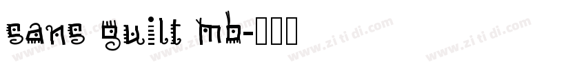 sans guilt mb字体转换